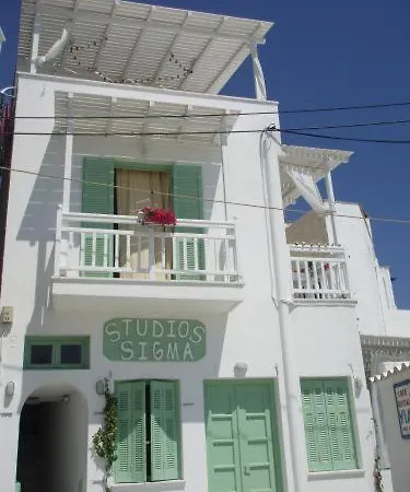 アパートホテル Sigma On The Naxos City